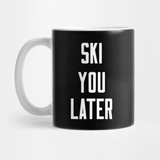 Funny Ski Puns Mug